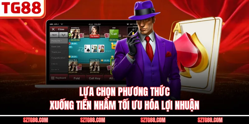 Lựa chọn phương thức xuống tiền nhằm tối ưu hóa lợi nhuận